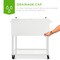 Best Choice Products 80qt Steel Rolling Cooler Cart w/ Bottle Opener, Catch Tray, Drain Plug, Locking Wheels